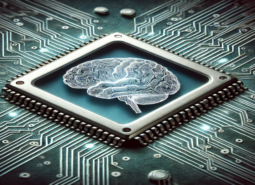 Microchip with brain