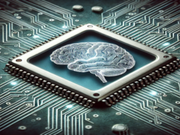 Microchip with brain