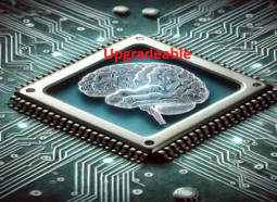 Microchip with brain upgradeable