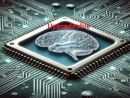 Microchip with brain upgradeable