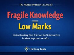 Fragile knowledge equals low marks.